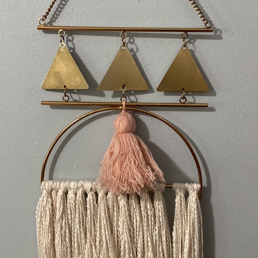 Boho wall hanging - Picture 2 of 3